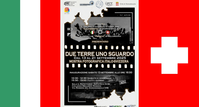 Fotografie ohne Grenzen: Ausstellung „Due terre uno sguardo“ in Domodossola