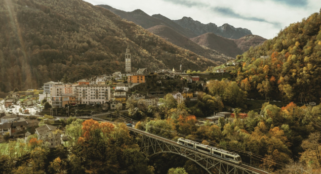 Vigezzina-Centovalli-Bahn unter den fünf schönsten Herbstzugreisen Europas