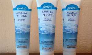 acqua in gel