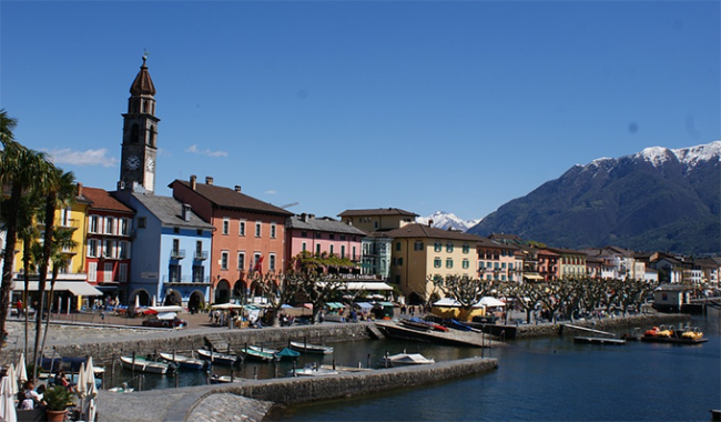 ascona lungo lago