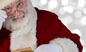 babbo natale ammiccante