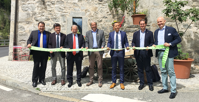 bls gondo taglio nastro