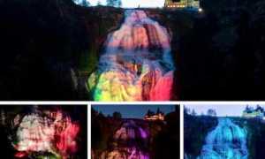 cascata toce colorata