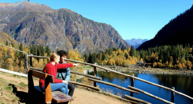 Herbstfarben in der Antronatal: Magisches Foliage zwischen Alpenseen