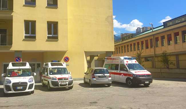 ospedale san biagio cortile ambulanze
