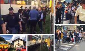passeggeri treno bloccato