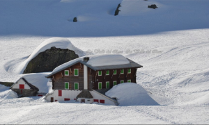 rifugio zamboni neve