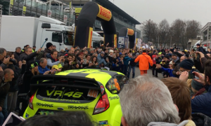 valentino rossi monza rally show