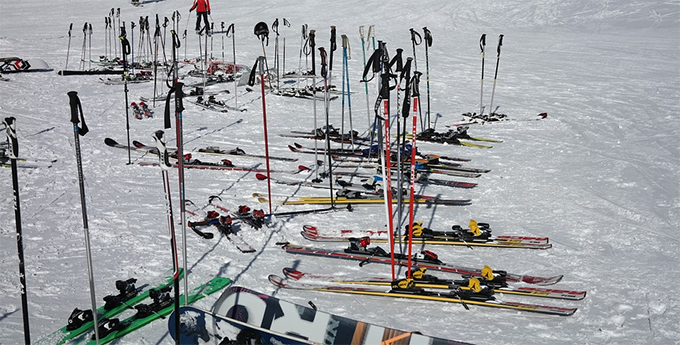 Schönes Wetter, Anlagen in Betrieb: Hier fährt man Ski