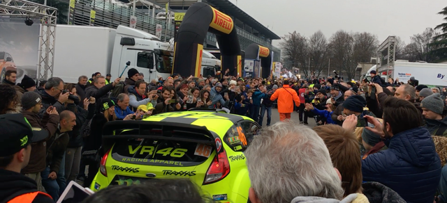 valentino rossi monza rally show