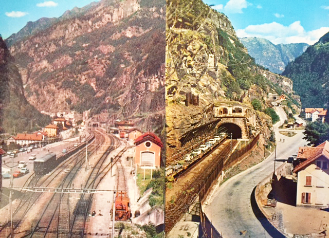 auto treno sempione antica