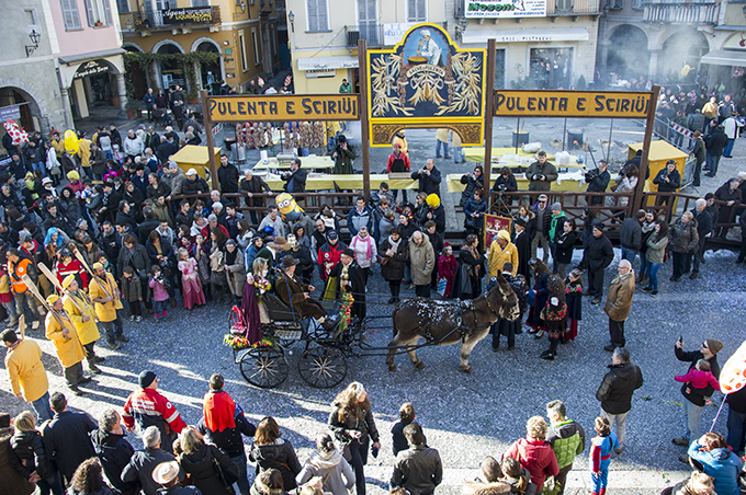 Karneval von Domodossola in Vorbereitung