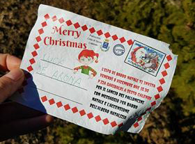 cartolina babbo natale arona