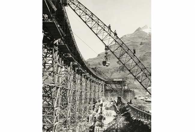 diga morasco costruzione