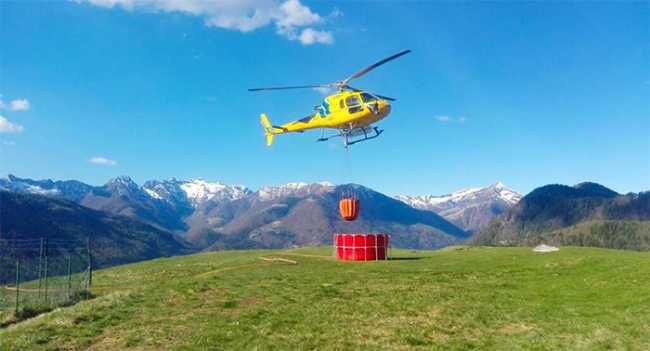 elicottero vigezzo acqua