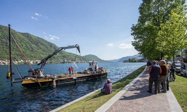 omegna statua barone lamberto