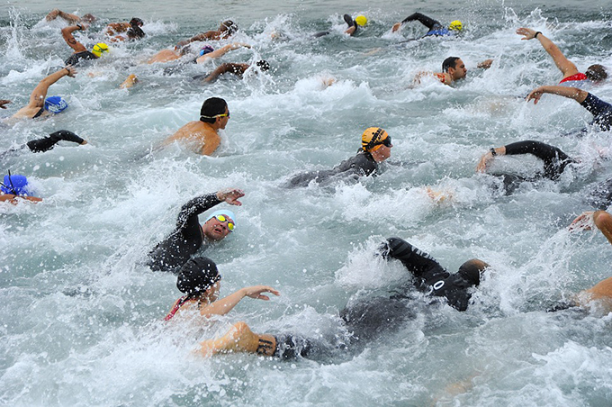 Am Sonntag Fast Triathlon in Omegna