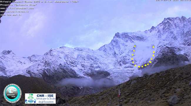 valanga monte rosa settembre 17