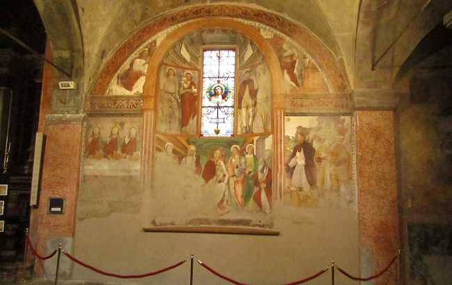 affresco chiesa stella varzo