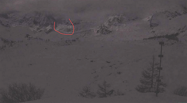 valanga novembre 18 rosa