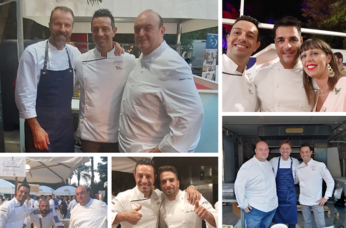Großer Erfolg für Giorgio Bartolucci und sein Rezept „Ossolaner Plin mit Mark und schwarzem Perigord Trüffel“ beim Sternköche-Festival in Ischia 