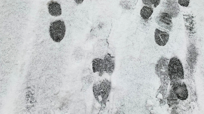Ein kaltes Wochenende und viel Schnee