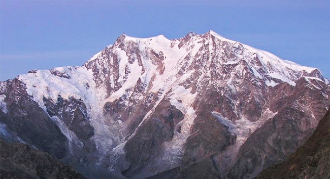versante est monte rosa