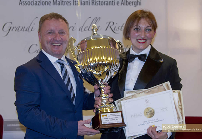 Wein und Essen in Verbano-Cusio-Ossola triumphieren beim Wettbewerb des besten Maitre Italiens in Syrakus