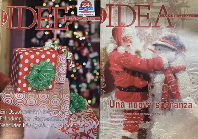 Die Weihnachtsausgabe unseres Free Press Magazins IDEA erscheint gerade 