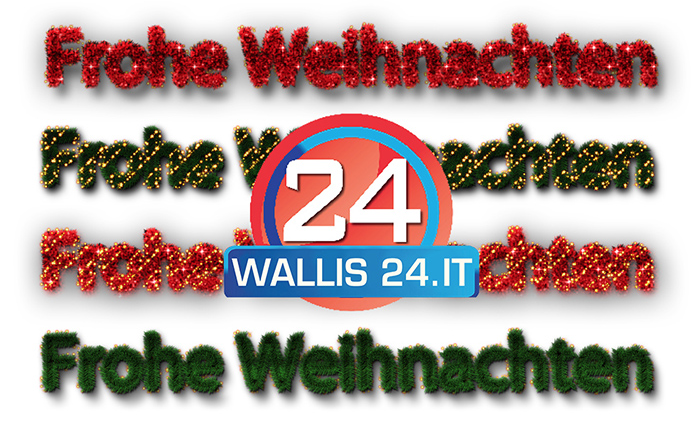 Die besten Weihnachtswünsche von Wallis 24