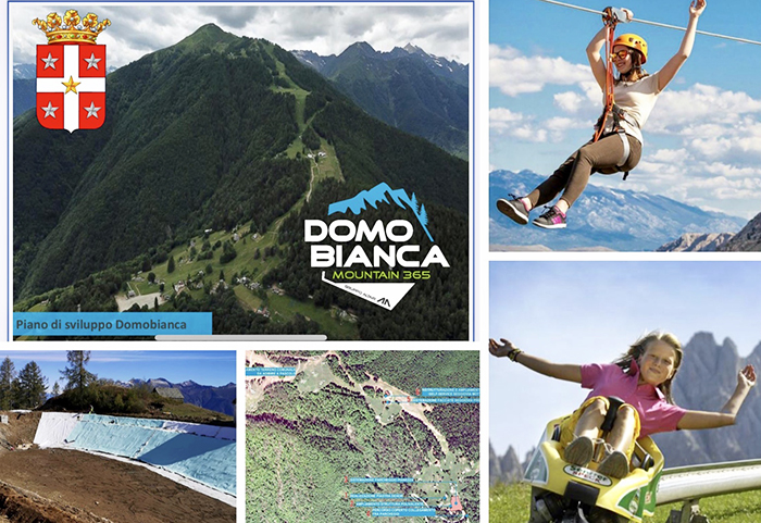 Eine Zipline und ein „Funbob“ für das Skigebiet „Domobianca-mountain 365“. Neue Projekte in Höhe von 4,5 Millionen 