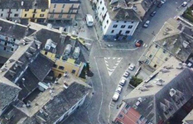 Änderung  der Straßenführung wegen Umbauarbeiten in der Rosmini Straße und Tibaldi Platz
