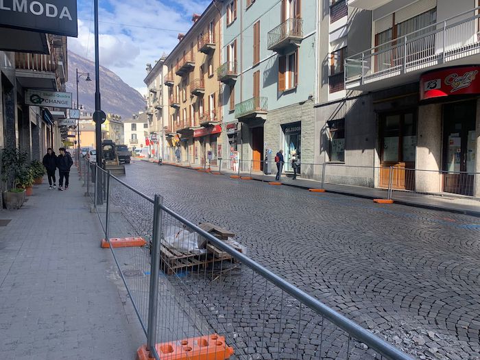 Der Restyling des Zentrums von Domodossola wird vervollständigt
