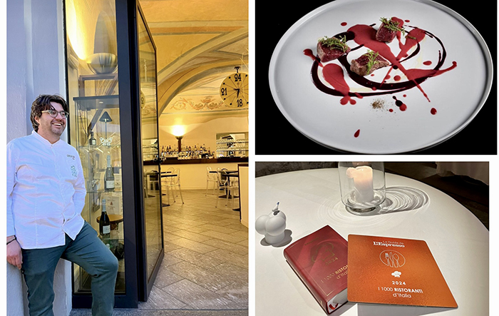 Das Restaurant Elena bekommt Anerkennung von der Guida L‘Espresso