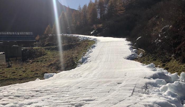Riale: Am 4. November Öffnet die erste Strecke der Langlaufloipe 