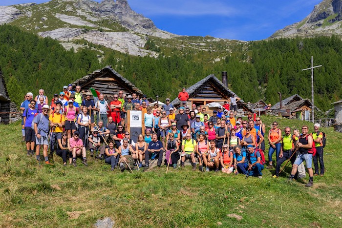 Schweizer und Italiener eröffnen der Sentiero della memoria (Erinnerungspfad)