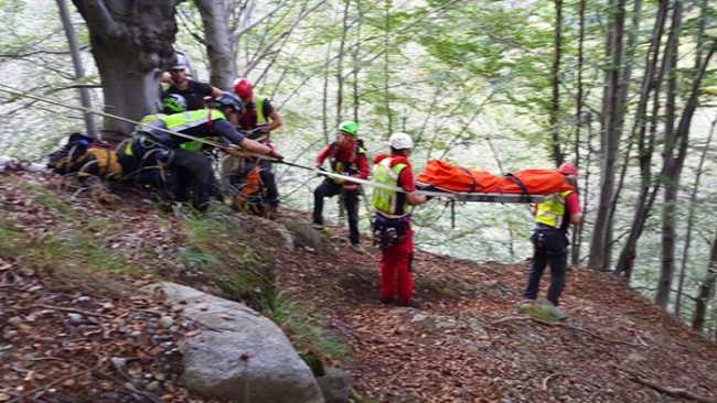 soccorso barelle bosco